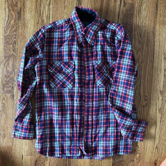 Country Touch Other - Sportswear by Country Touch Flannel. Size M. Red, white, & blue.